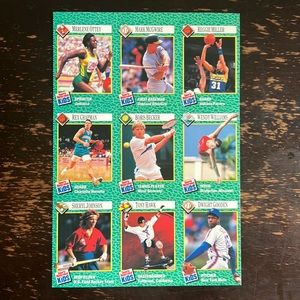 Sports Illustrated for Kids uncut cards 1990